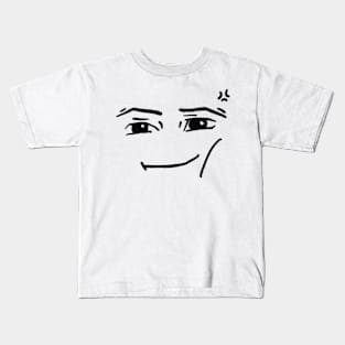 Rblx man face meme Kids T-Shirt